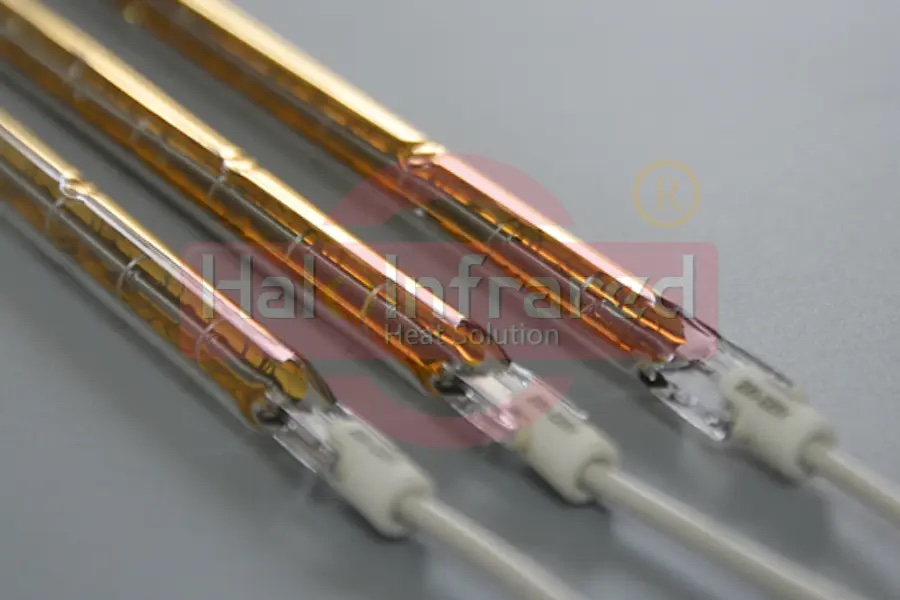 短波單孔鍍金紅外線加熱管